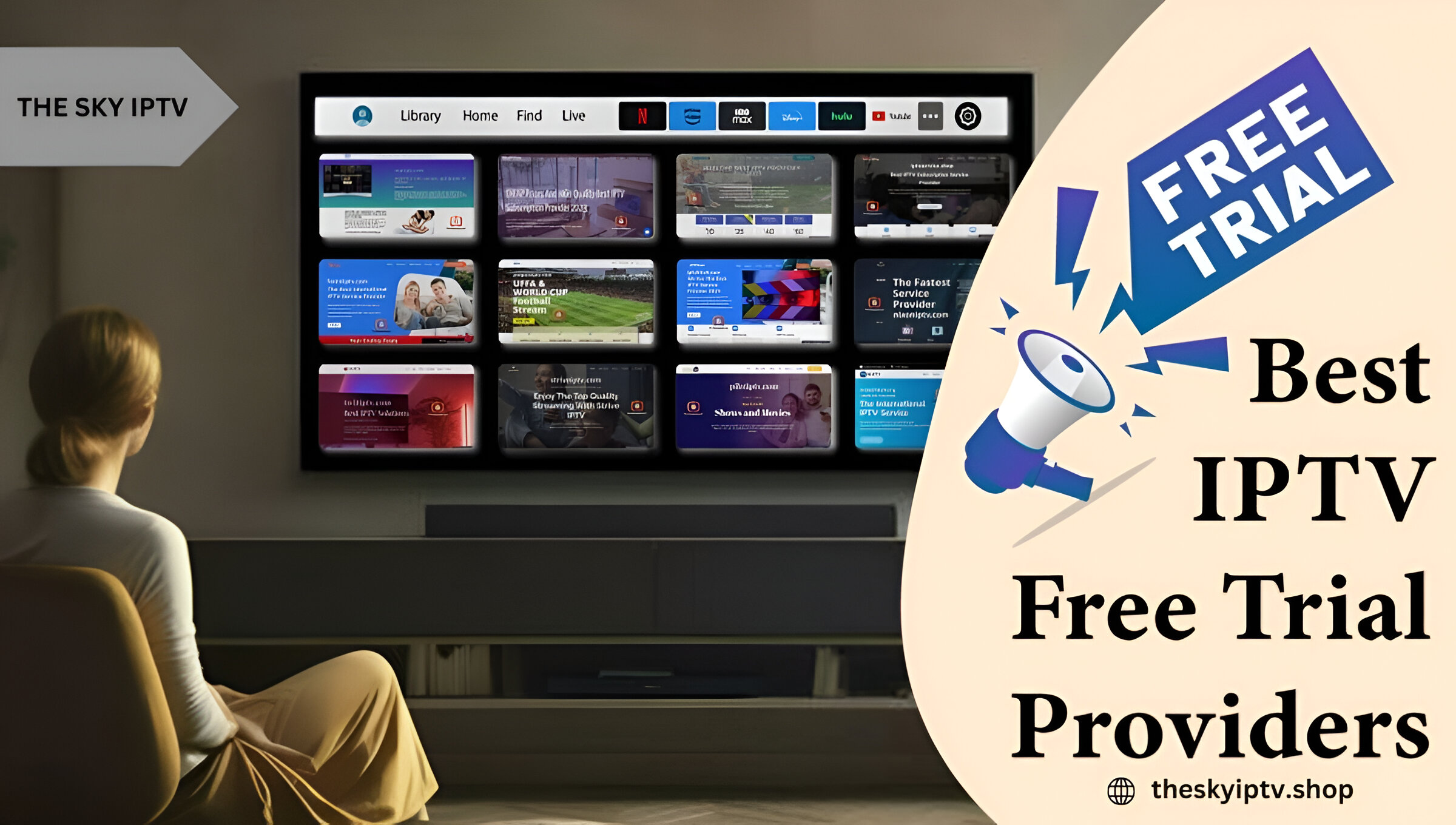 IPTV Free Trial _ Live TV and VOD